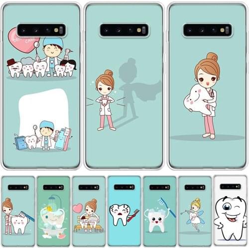 Dental implant Dentist Dental Teeth Phone Case For Samsung GalaxyA90 A71 A70 A51 A50 A41 A40 A30 A21 A10 A9 A8 A7 A6Plus M30S A2