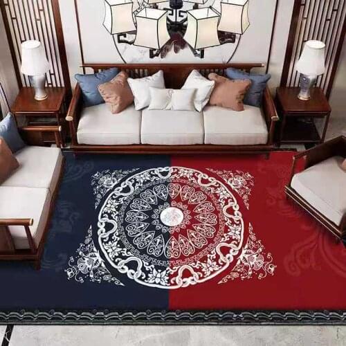 Hot style Anti-slip Carpet Indoor Printed Decoration Area Rugs Living Room Bedroom Bedside Bay Window Sofa Floor Decor Mat