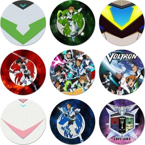 Voltron Legendary Defender Lion Icons Pins Badge Decoration Brooches Metal Badges For Clothes Backpack Decoration