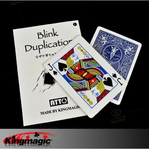 Holiday Sales Blink Duplication by Katsuya Masuda magic props with introduction 5pcs each lot