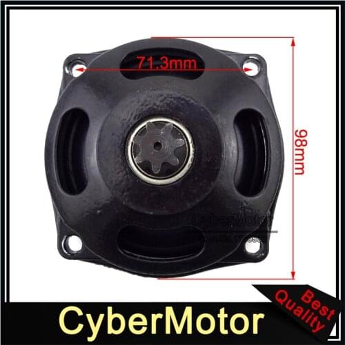 25H 7 Tooth Clutch Drum Gear Box For 2 Stroke 47cc 49cc Engine Minimoto Pocket Bike Mini Kids ATV Quad 4 Wheeler Buggy Go Kart