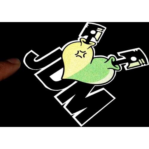 3M Reflective JDM Style Car Sticker for Toyota Honda Nissan Mazda Mitsubishi Accessories