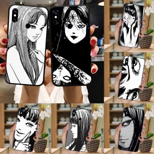 Horror comic Tomie Custom eyes Phone Case For Xiaomi Redmi note 7 8 9 pro 8T 9A 9S Mi Note 1 Lite pro