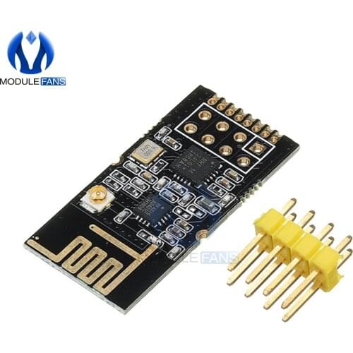 GT-24 Wireless Module 2.4G NRF24L01+PA+LNA 1100M Distance SMD SPI Board Diy Electronic