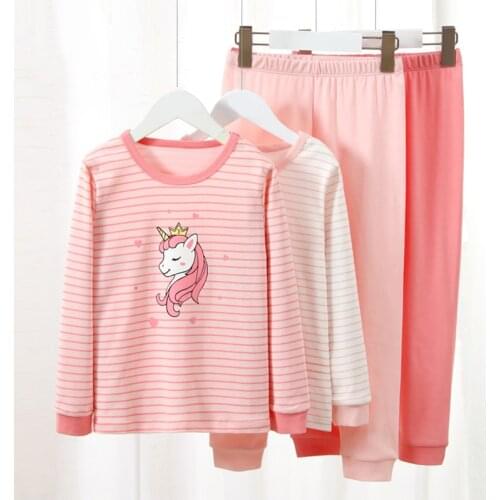 Menoea Baby Kids Clothes Sets Cotton Boys Sleepwear Suit Autumn Girls Pajamas Long Sleeve Pijamas Tops Pants 2pcs Kids Homewear