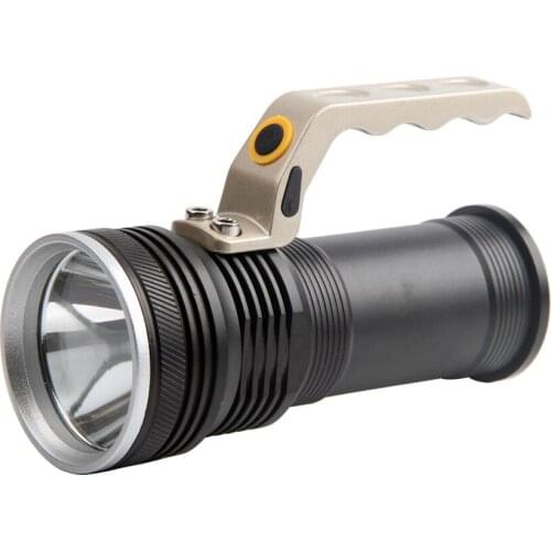 Poweful Long-Range Rechargeable XML T6 LED Flashlight Waterproof Torch Portable Searchlight for Camping Outdoor