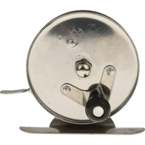 Mini Durable Portable Ice Fishing Reel Spinning Wheel Pole Tackle