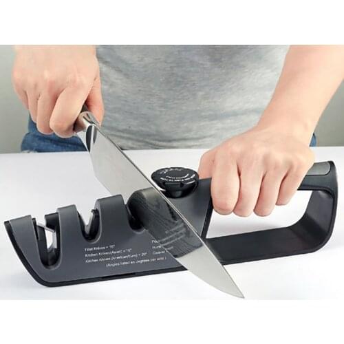 Adjustable Angle Knife Sharpener Professional Knives Scissors Grinder Multifunction Grinding Machine Kitchen Sharpening Tools