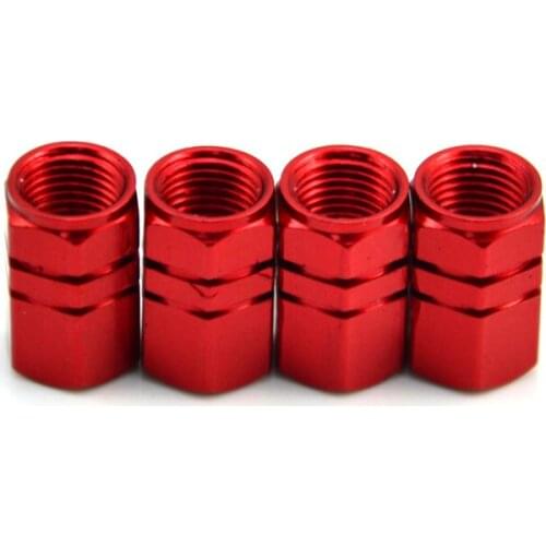 Car Tire Valve Stem caps Aluminum Tire Wheel Rims Stem Air Valve Caps Tyre Cover For Car Truck Tire Screw Dust Cover Airtight