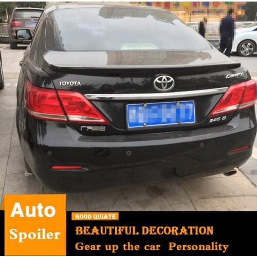 For Toyota Camry Spoiler 2006 2007 2008 2009 2011 High Quality ABS Material Car Rear Wing Primer Color Trunk Rear Spoiler Sport