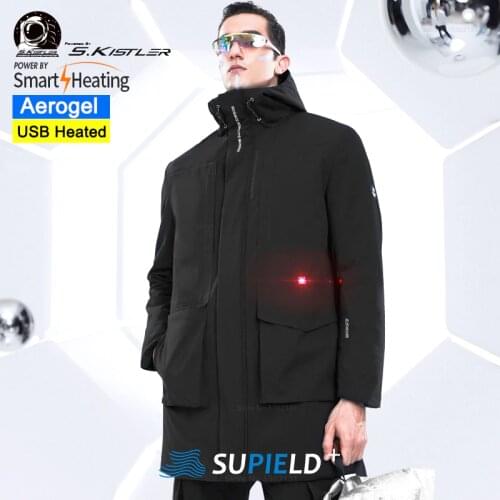 Youpin SUPIELD Aerogel Cold Suit Electric Heated Clothing Cold Resistance Jacket Windproof Waterproof Men Clothes Anti-cold Coat