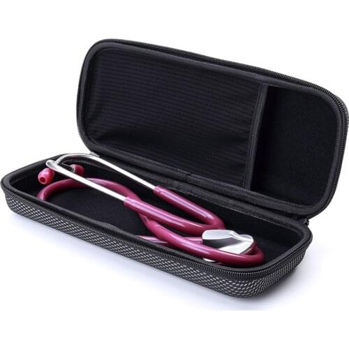 2019 Newest Stethoscope EVA Hard Protective Case for 3M Littmann III/MDF/ADC/Omron Stethoscope.Extra Space for other Accessories