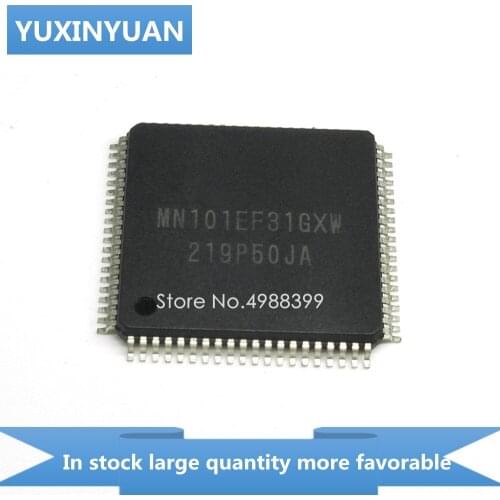 YUXINYUAN 1PCS MN101EF31GXW MN 101EF31GXW MN101EF31 QFP in stock