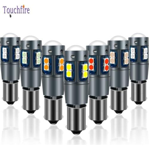 10Pcs/Lot BA9S BAY9S H21W 3030-10SMD T4W H6W 12V for Canbus Lamps Car Bulbs Clearance Plate Lights wholesale