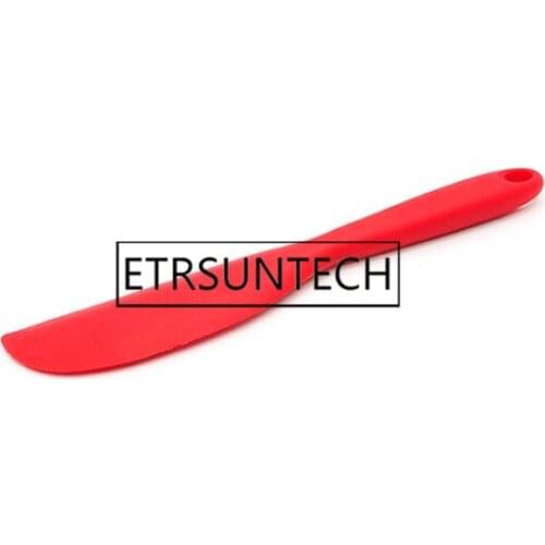 120pcs Butter Knife Silicone Cream Butter Cake Spatula Mixing Batter Scraper Brush Butter Mixer Cake Brushes Baking Tools