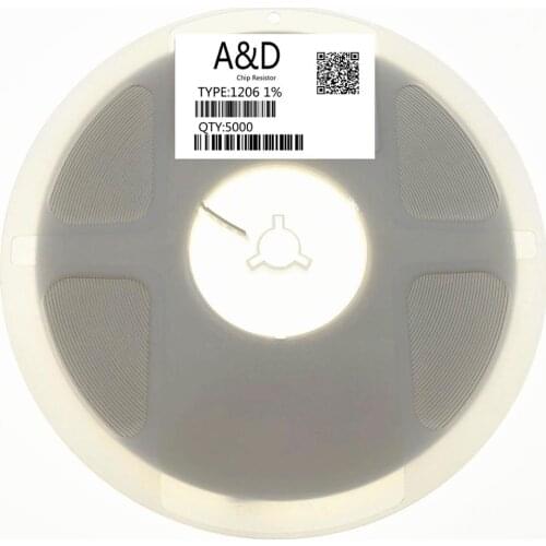 5000pcs full Reel 1206 1% 1/4W smd chip resistor resistors 0R-10M 3.6R 30R 270R 3K 27K 270K 10R 22R 47R 100R 150R 220R 470R