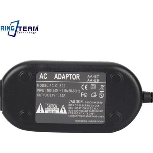 Free Shipping ED-AD9NX01 AD-9NX01 AD9NX01 AC Power Adapter for Samsung NX5 NX10 NX11 and NX100 Cameras