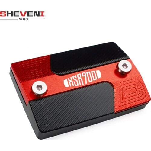 For YAMAHA XSR700 XSR 700 XSR900 XSR 900 2016 2017 2018 2019 Motorcycle CNC Aluminum Front Brake Fluid Reservoir Cover Cap