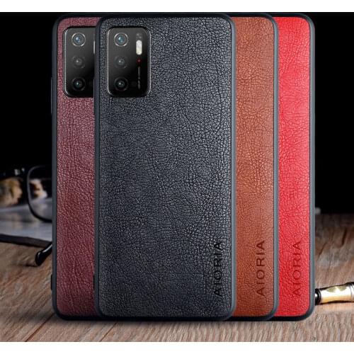 Case for Xiaomi Poco M3 Pro 5G funda luxury Vintage Leather skin coque soft hard cover for xiaomi poco m3 pro case capa