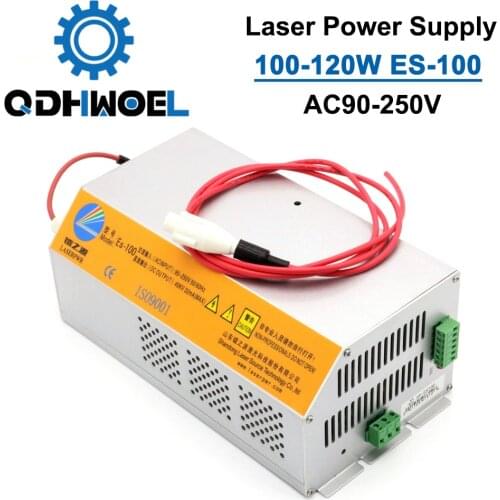 100-120W HY-Es100 Es Series CO2 Laser Power Supply for CO2 Laser Engraving Cutting Machine