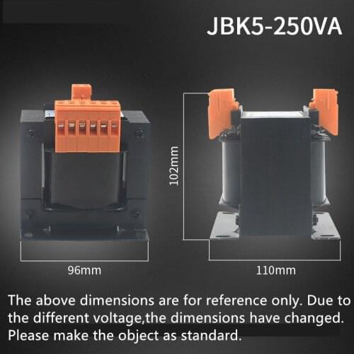 JBK5-250VA Machine Control Transformer 220V380V Various 220V110V36V24V6.3V Public Broadcasting Products
