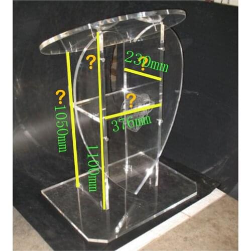 Frosted acrylic lectern Clean Acrylic Podium Pulpit Lectern acrylic pulpit