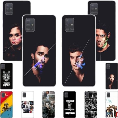 Derek Hale Quotes Teen Wolf Silicone phone case for Samsung Galaxy A71 A51 A10E A80 A70 A50 A90 A20 A40 A8s A9 A30 A60 A10 cover