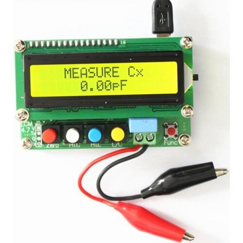 New LC100-A Digital LCD High Precision Inductance Capacitance L/C Meter Capacitor