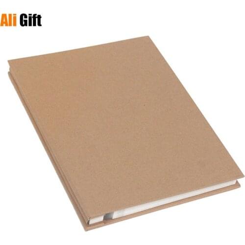 Kraft Paper Manual DIY Photo Album Adhesive Film Photo Album 25 Sheets Self-adhesive Family Memory Paste Record Scrapbook Album