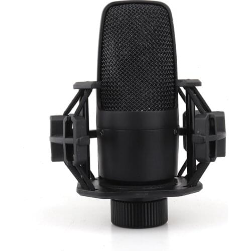 Professional Condenser Microphone For Computer Sound Card Recording Microphone Gaming Microphone Podcast Radio Braodcast Singing