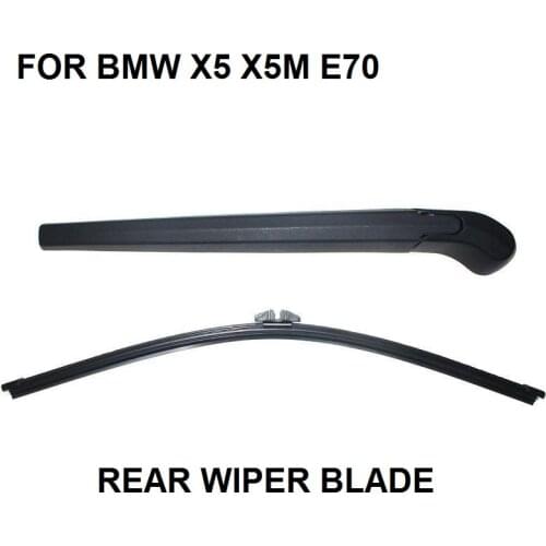 CAR WIPER FOR BMW X5 X5M E70 REAR WIPER BLADE AND ARM BRAND NEW 2007 ONWARDS