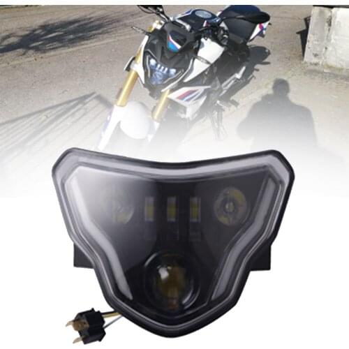 Motorcycle LED Headlights for BMW G310GS G310R G 310 GS R 310GS 2016 2017 2018 Lights with Complete Devil eyes Assembly Kit