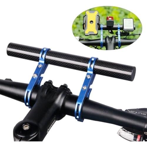 Alloy Handlebar Extension Bracket 31.8mm / 25.4mm GPS Light Mounting