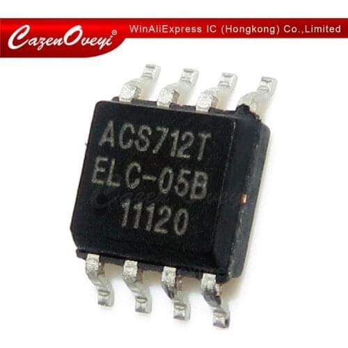10pcs/lot ACS712ELCTR-05B-T SOP8 ACS712T SOP ACS712 SOP-8 In Stock