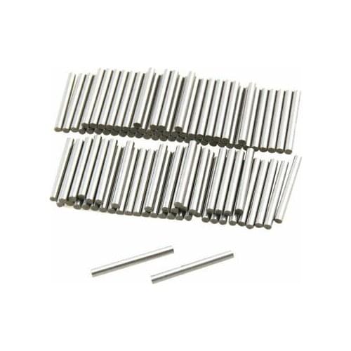 100 Pcs Stainless Steel 1.95mm x 15.8mm Dowel Pins Fasten Elements