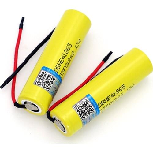 1-8PCS VariCore original HE4 18650 battery 3.6V 2500mAh 20A 35A high power HE4, rechargeable battery 18650+DIY line
