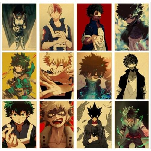 Full Drill Diamond Painting My Hero Academia Japanese Manga Anime Diamond Embroidery Demon Slayer Cross Stitch Mosaic Home Decor