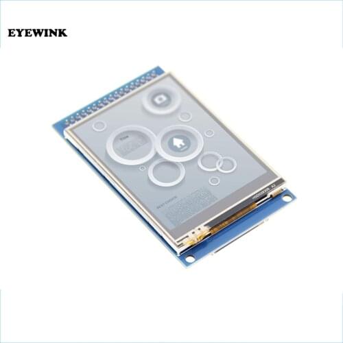 2.8 inch TFT LCD color touch screen module with PCB compatible atomic 34P LCD interface