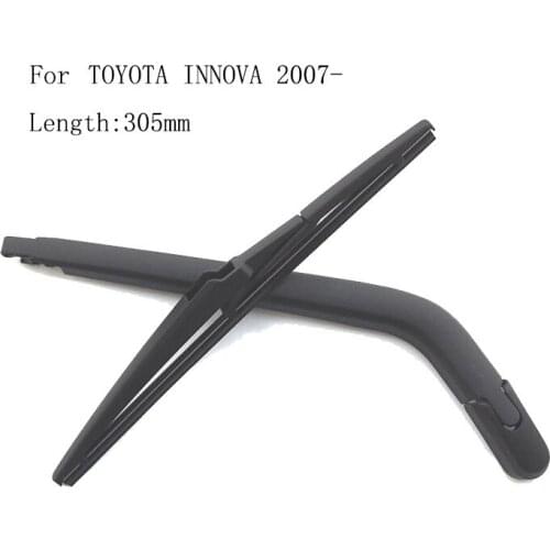 For TOYOTA INNOVA 2007- 2016 Factory Wholesale Car Rear Window Windshield Windscreen Wiper Arm And Blade 305mm