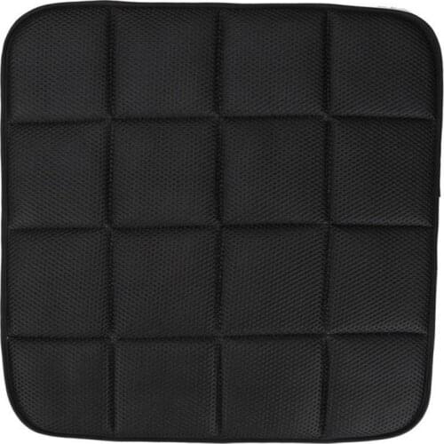 45 x 45cm Bamboo Charcoal Breathable Car Seat Cushion (Black)