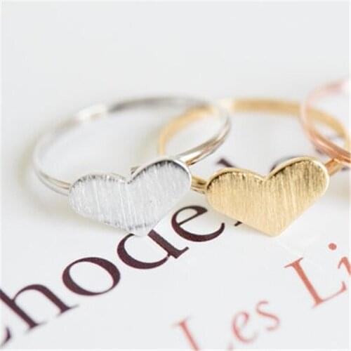 Fashion Loving Heart Finger Rings High Quality rings rings for women