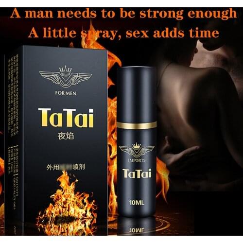 Male Delay Spray External use Male Delay Spray for long-lasting erection and prolong intercourse time, adult sex spray