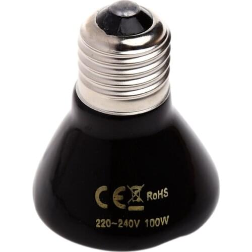 New 220V Small Mini Ceramic Emitter Heater Lamp Light Bulbs Far IR Heating Brooder