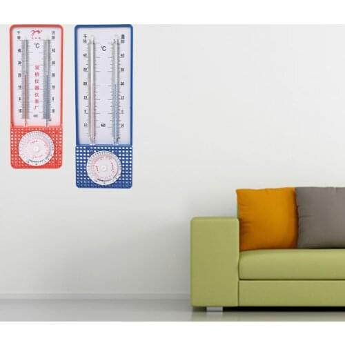 Top Quality Wet and Dry Bulb Hygrometer Thermometer for Household Greenhouse Temperature RH Mar-18