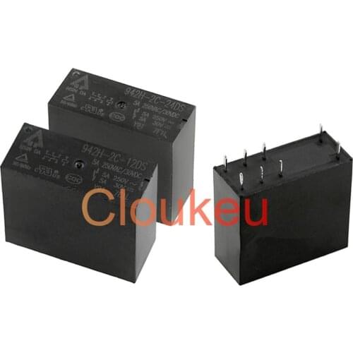 Relay 942H-2C-12DS 24DS 12V 24V 5A 8pin