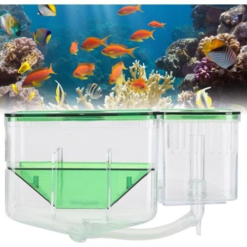 Fish Breeder Box Double Guppies Fish Breeding Isolation Box Aquarium Tank Baby Automatic Circulating Hatching Incubator Aquarium