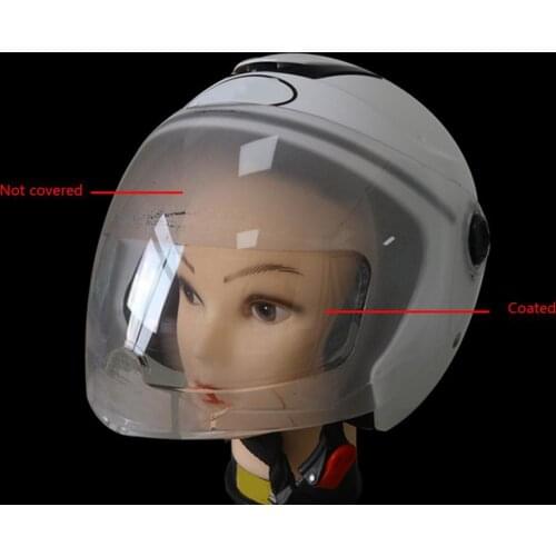 Motorcycle Helmet Electric Vehicle Glass Transparent Anti-Fog Film Rain-Proof Clear Safe And Wipe-Free Universal Accessories