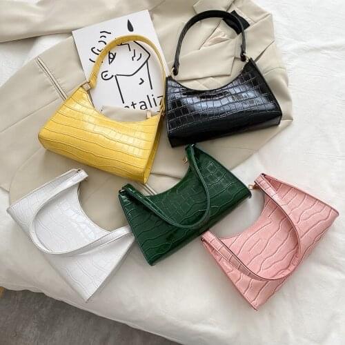 Women Totes Shoulder Bags Fashion Exquisite Shopping Bag Retro Casual Female Leather Solid Color Chain Handbag for Women 2021
