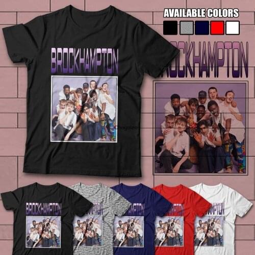Brockhampton vintage 90s style boyfriend girlfriend music concert shirt RNB rap hip hop shirt for her