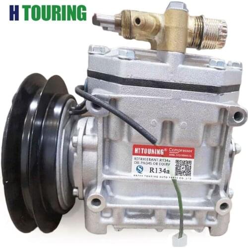 For Car mitsubishi ac a/c air compressor for Mitsubishi Bus Refrigerator Frozen Frozing Truck R404A CR2211L-A R2211L 24V NEW